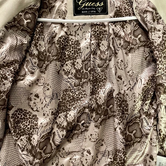 Woman’s Faux Leather Bomber Jacket - Picture 4 of 7